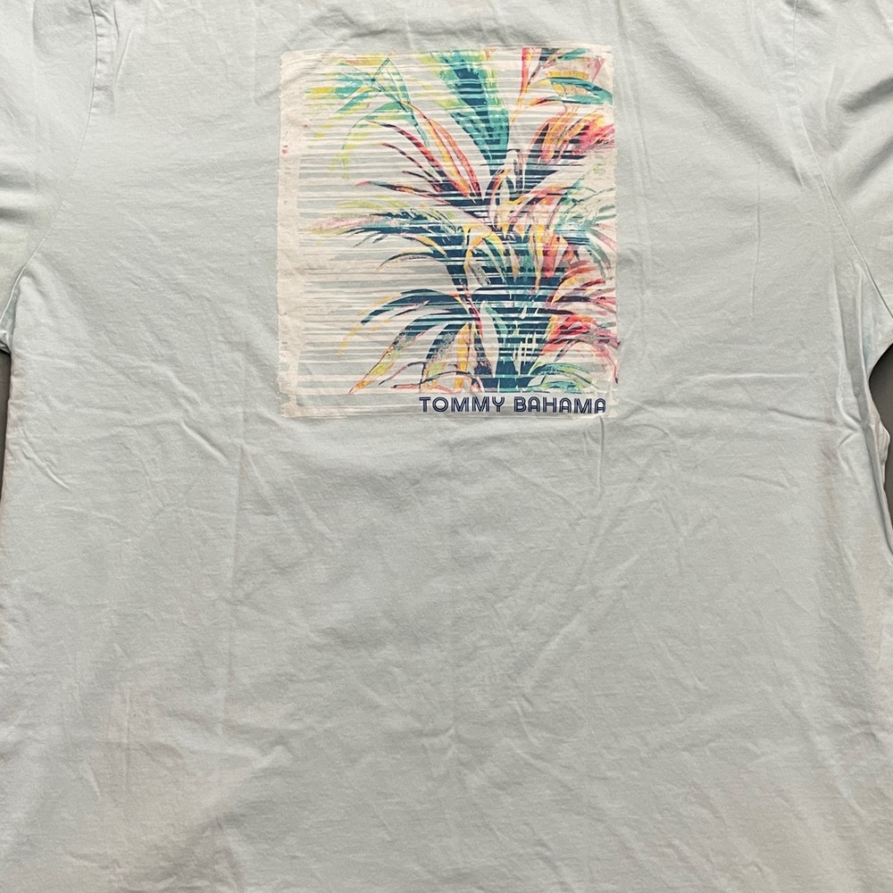 NWOT Tommy Bahama Mens Kohala Fronds Short Sleeve Soft Cotton Size XL